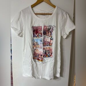 Disneyland Paris White Adults T-Shirt